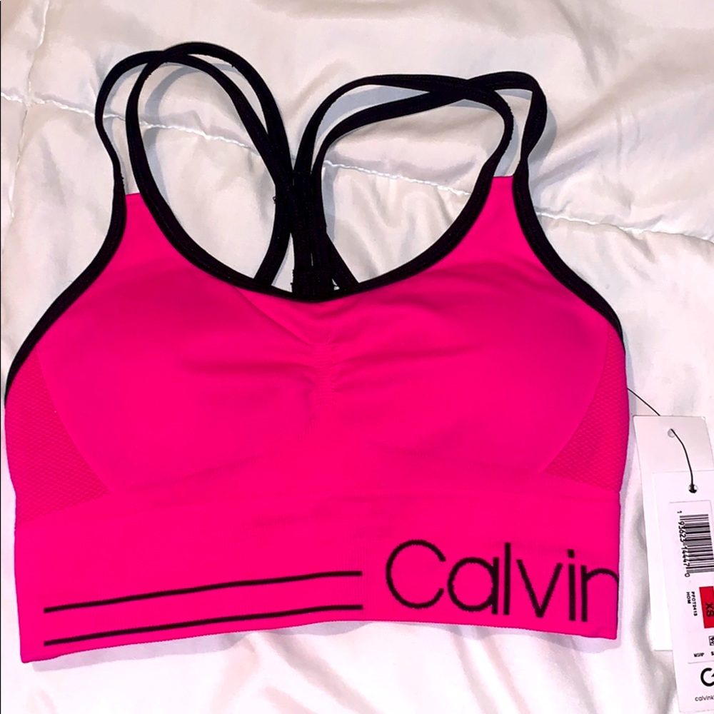 NWT Calvin Klein Sports Bra